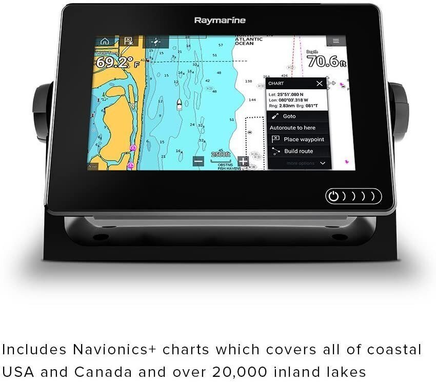 Raymarine Axiom 7DV 7" MFD Chart Plotter w/ Transducer