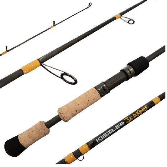 Kistler Jerkbait Spinning Fishing Rod 6'-10" Light-Med-heavy