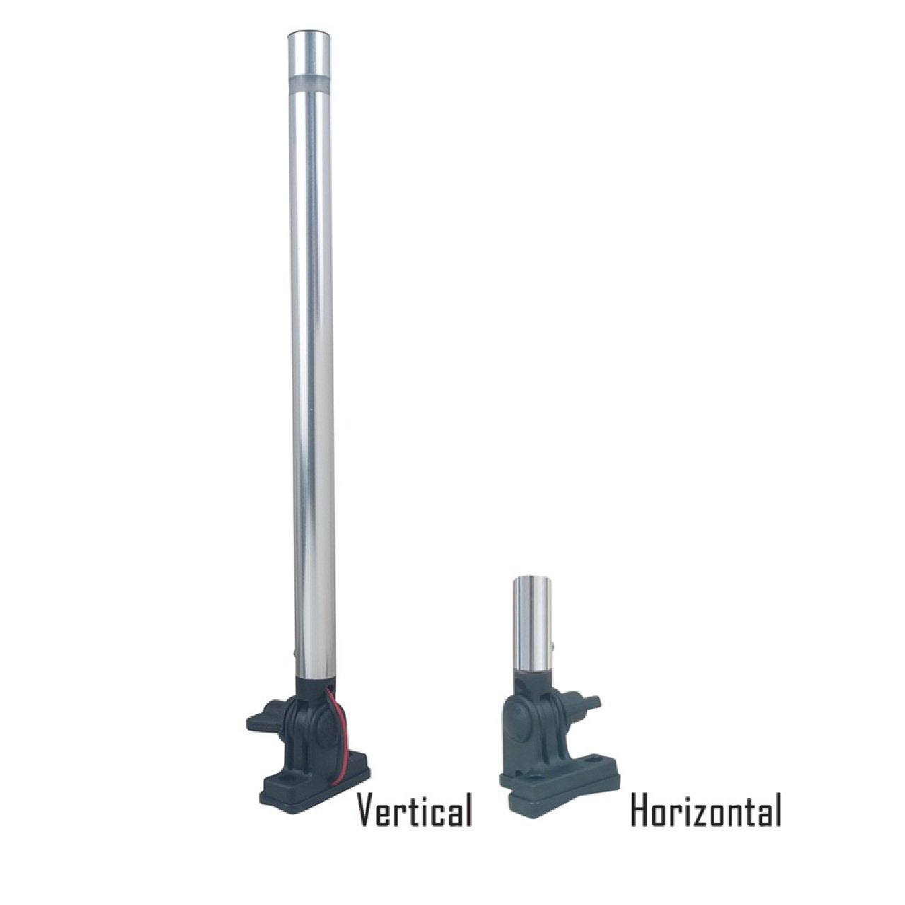 Perko 14" Folding Mount Pole Light - White All Round Boat Light
