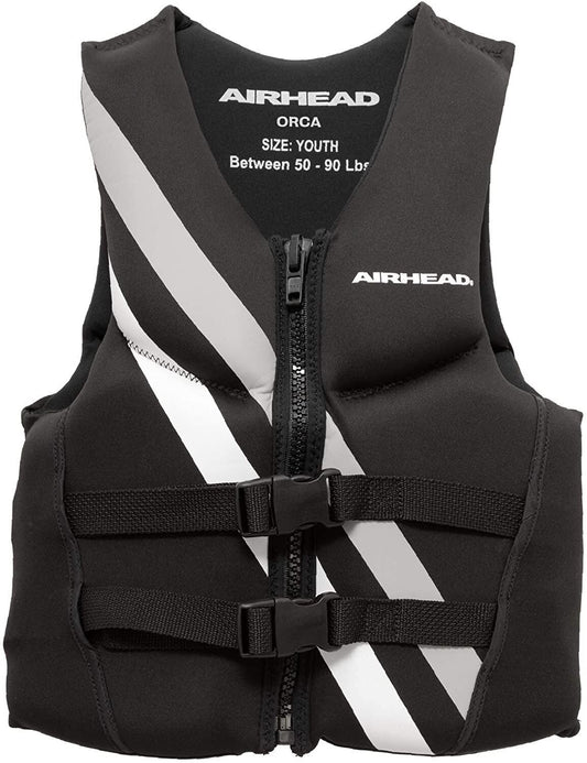 Airhead Orca Life Jacket/ Life Vest Soft Kwik-Dry Neolite Material