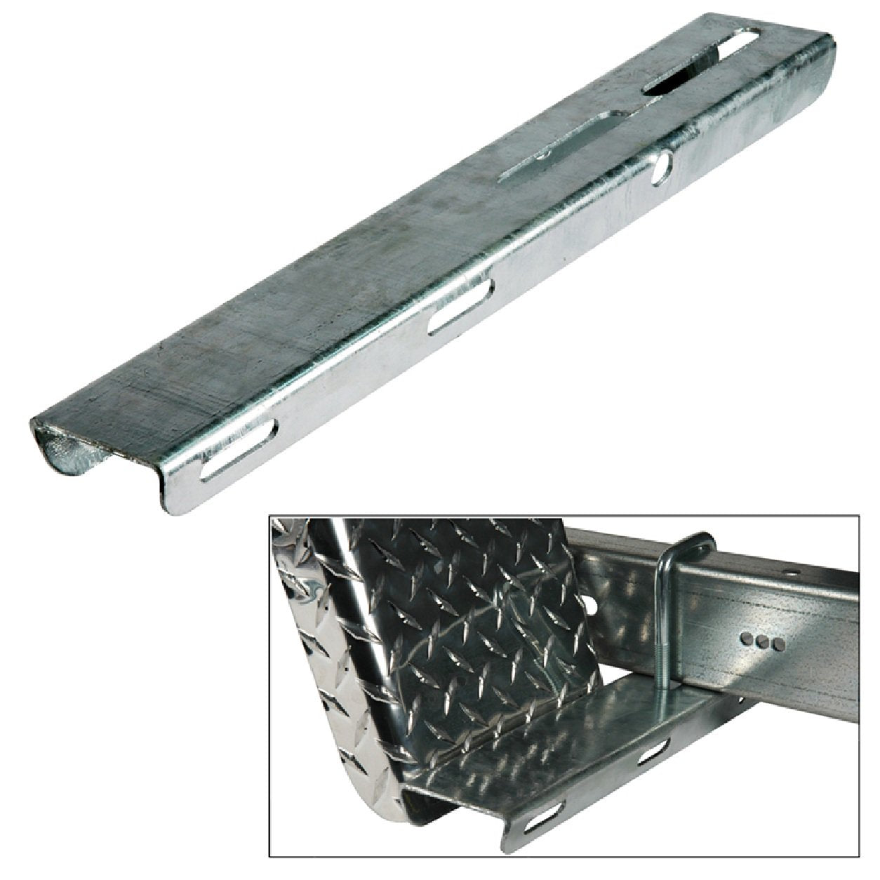C.E. Smith Trailer Bolt-On Fender Step Pad - 3" Left Hand/Right Hand