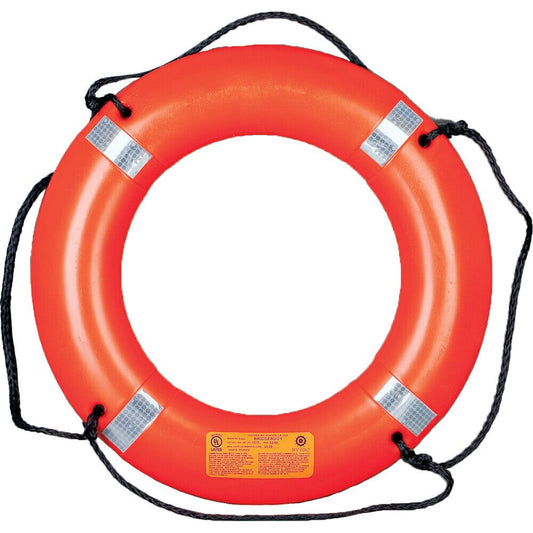 Mustang 30-inch Ring Buoy, Orange