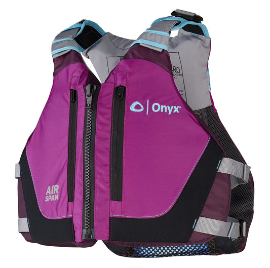 Onyx Air Span Breeze Life Jacket, Purple, Kayak, paddle sports PDF