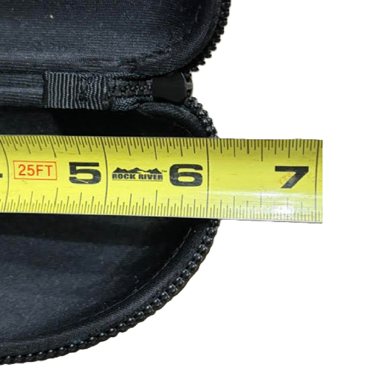 Costa Glasses Case Semi-Rigid Zip Close Black BM1
