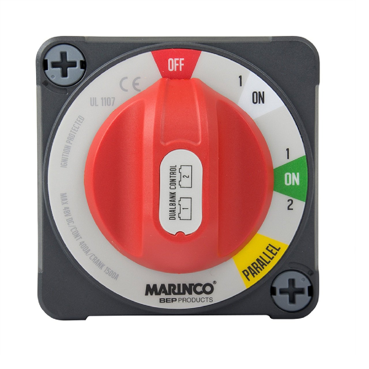 BEP Pro Installer 400a EZ-Mount Dual Bank Control Battery Switch - MC10