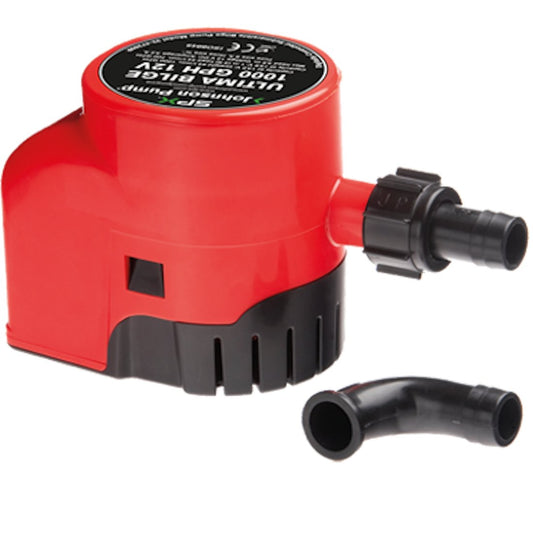 Johnson Pump Ultima Bilge 1000 GPH 3/4" Hose Dura Port