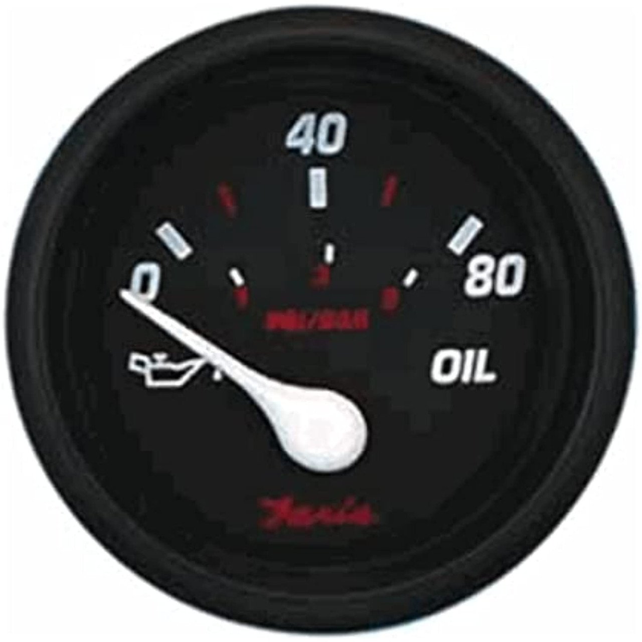 Faria Professional Red 2" Oil Pressure Gauge