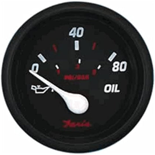 Faria Professional Red 2" Oil Pressure Gauge
