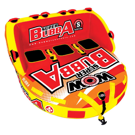 WOW Watersports Super Bubba HI-VIS 3P Towable - 3 Person
