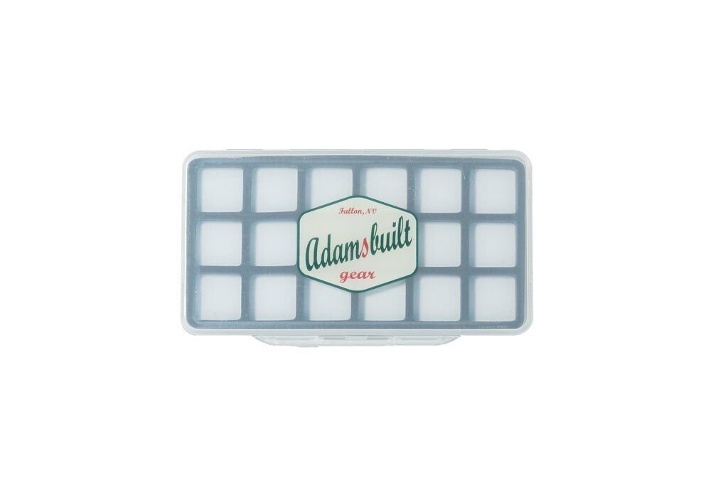 Adamsbuilt Fly Box Super Slim Large- 18 Magnetic Comp Fly Fishing Storage Box