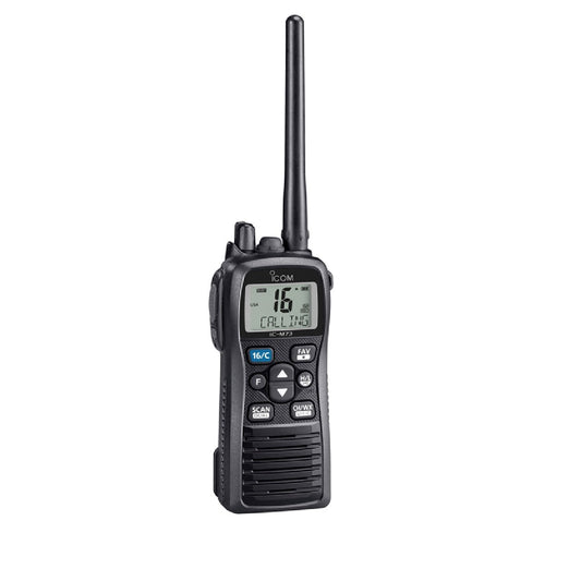 Icom M73 Submersible Handheld VHF Marine Radio - 6W-open box