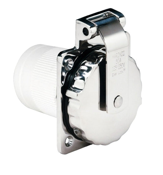 Marinco 50Amp 125/250V Shore Power Stainless Steel Inlet
