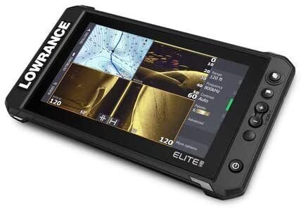 Lowrance Elite FS 9 Fish Finder (No Transducer) with Preloaded C-MAP Contour+