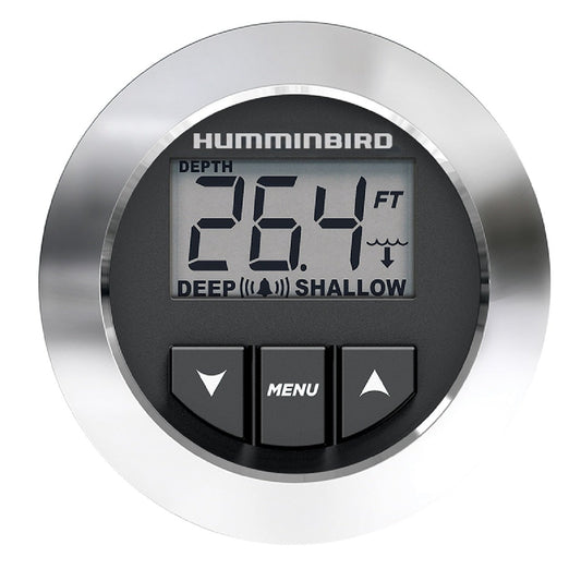 Humminbird HDR 650 Digital Depth Sounder, In-Dash Gauge with Transducer