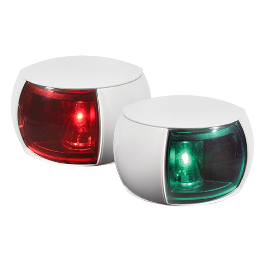 Hella Marine NaviLED Port & Starboard Nav Light Pair - 2nm - Colored Lens/White Housing