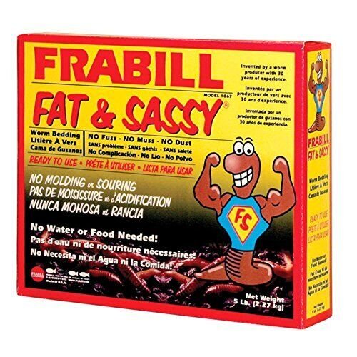 Frabill Fat & Sassy Pre-Mixed Worm Bedding - 5lbs