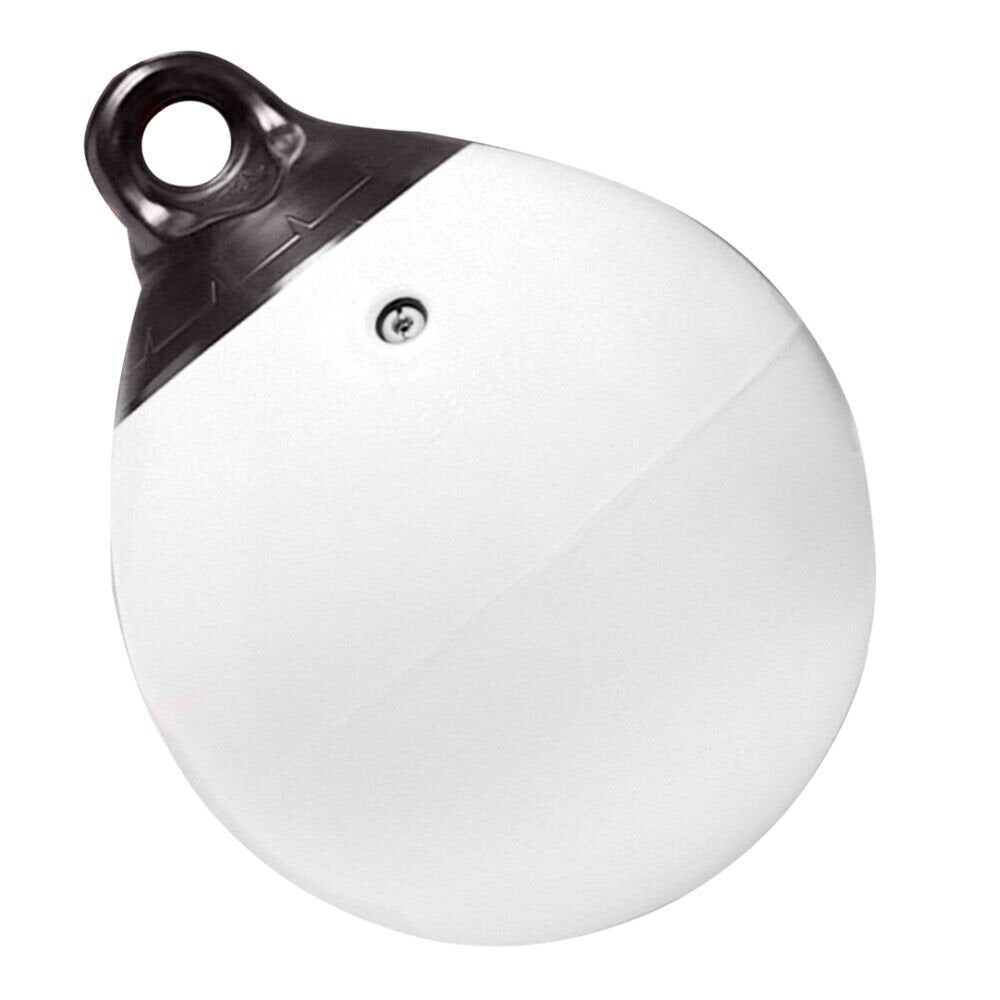 Taylor Made 15" Tuff End™ Inflatable Vinyl Buoy Fender - White