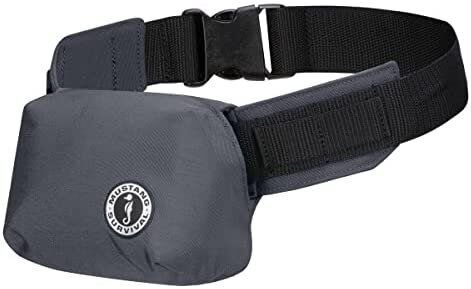 MUSTANG SURVIVAL Minimalist Belt Pack PFD (Color: Admiral Gray)