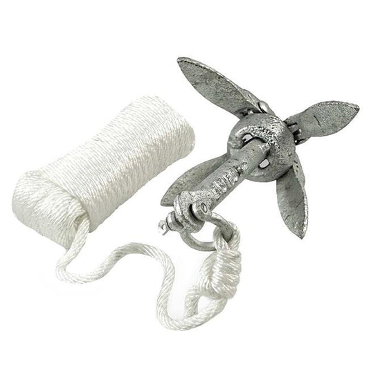 T-H Marine BE-AN-50299-DP 1.5 lbs Grappling Style Kayak Anchor Kit
