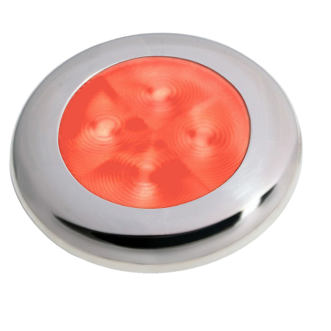 Hella Marine Slim Line LED 'Enhanced Brightness' Round Boat Courtesy Lamp - 12V