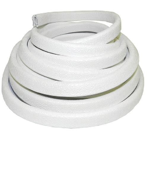 TACO Flexible Vinyl Boat Trim - ⅜" Opening x ⅝"W x 25'L - White