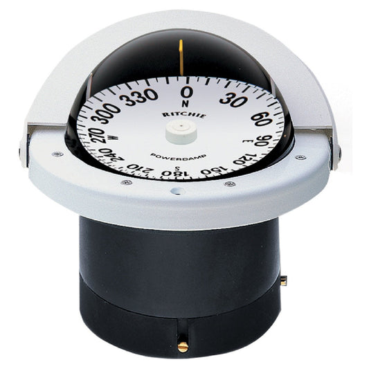 Ritchie FN-201W Navigator Compass - Flush Mount - White