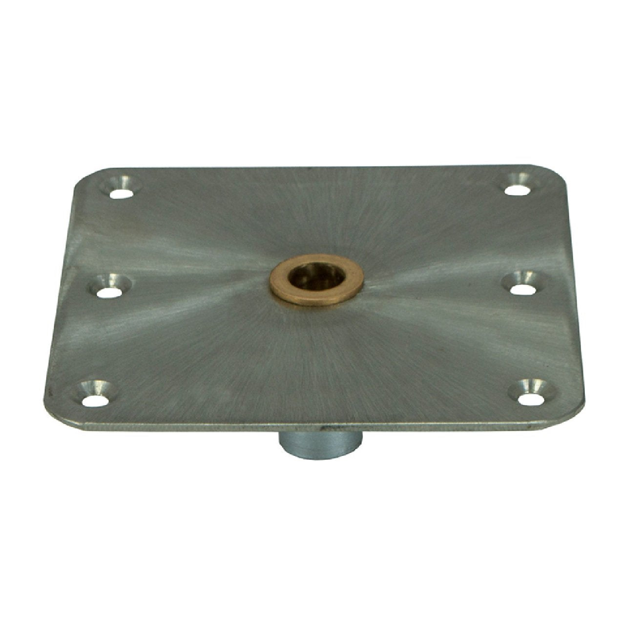 Springfield KingPin™ Standard Square Steel Base w/Brass - 7"x7"