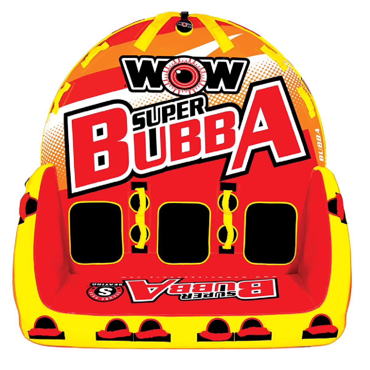 WOW Watersports Super Bubba HI-VIS 3P Towable - 3 Person
