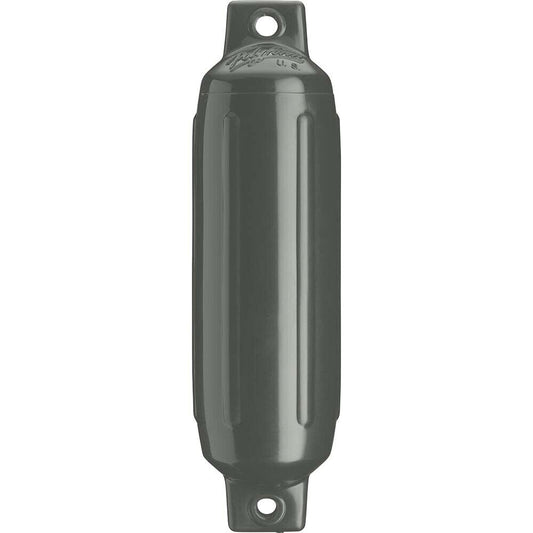 Polyform G-6 Twin Eye Boat Fender 11" x 30" - Graphite