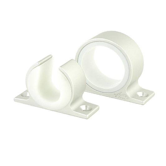 Lee's Single Fishing Rod Rack Set - Satin Silver Finish