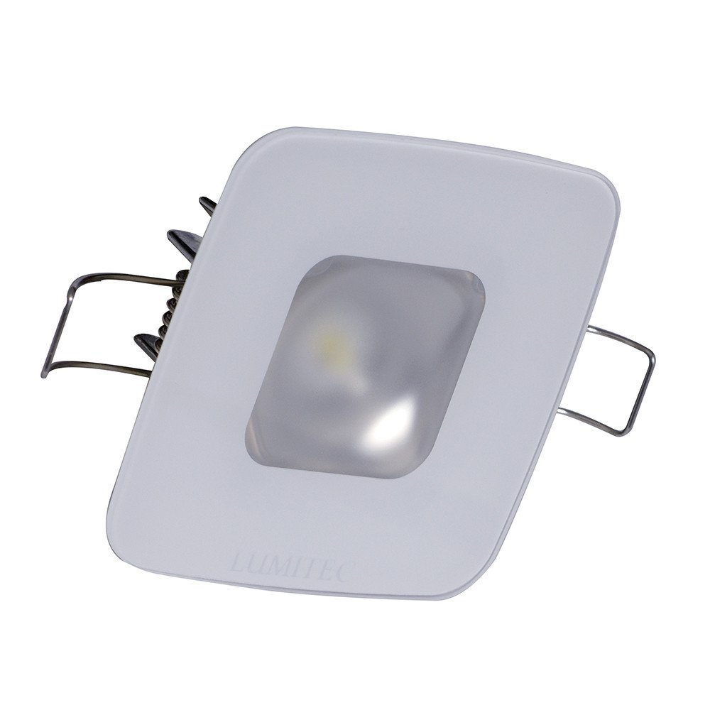 Lumitec Square Mirage Down Light - Spectrum RGBW Dimming