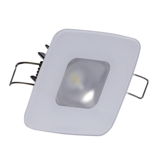 Lumitec Square Mirage Down Light - Spectrum RGBW Dimming