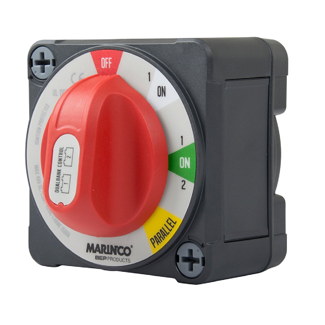 BEP Pro Installer 400a EZ-Mount Dual Bank Control Battery Switch - MC10