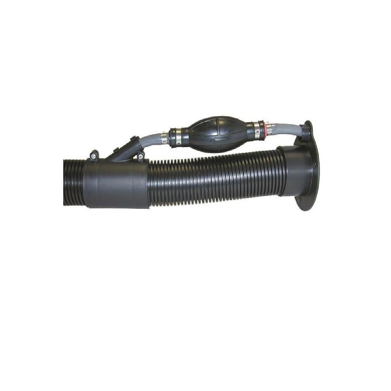 T-H Marine 2" BLK RIGGING FLANGE W/ FUEL HOSE (flange Only)