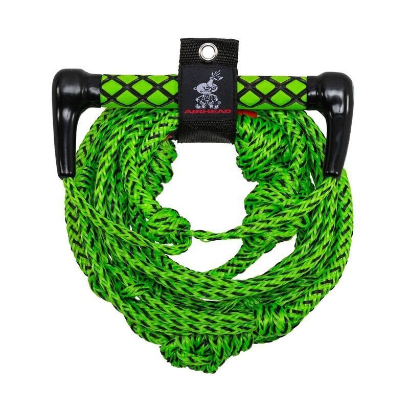 Wakeboarding Rope AIRHEAD Wakesurf Rope 25', Green, 25 Foot