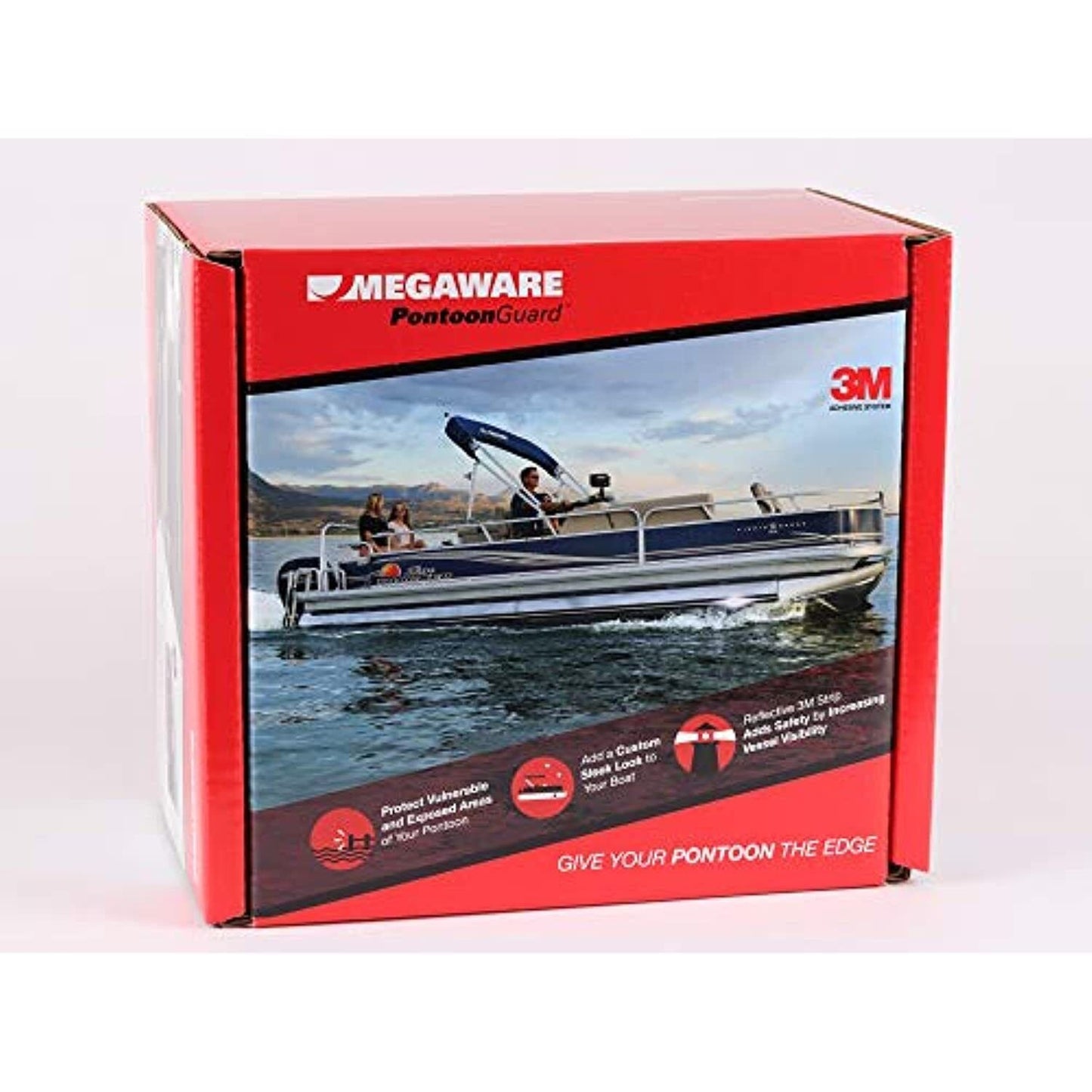 Megaware PontoonGuard® - 32' Kit - (2) 16' Guards f/Pontoon Up To 21' - Gray