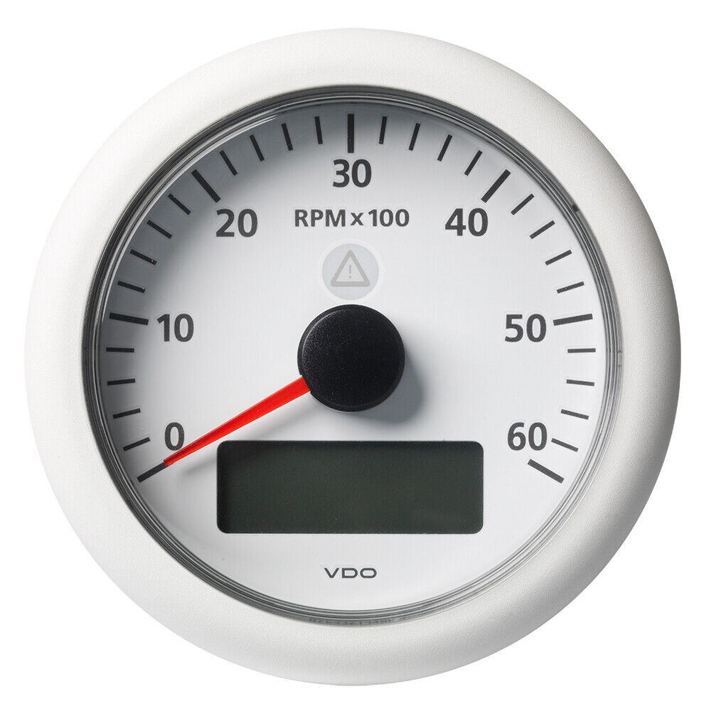 Veratron 3-3/8" (85MM) ViewLine Tachometer w/Multi-Function Display - 0 to 6000
