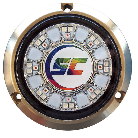 Shadow-Caster SCR-24 Bronze Underwater Boat Light - 24 LEDs - Full Color