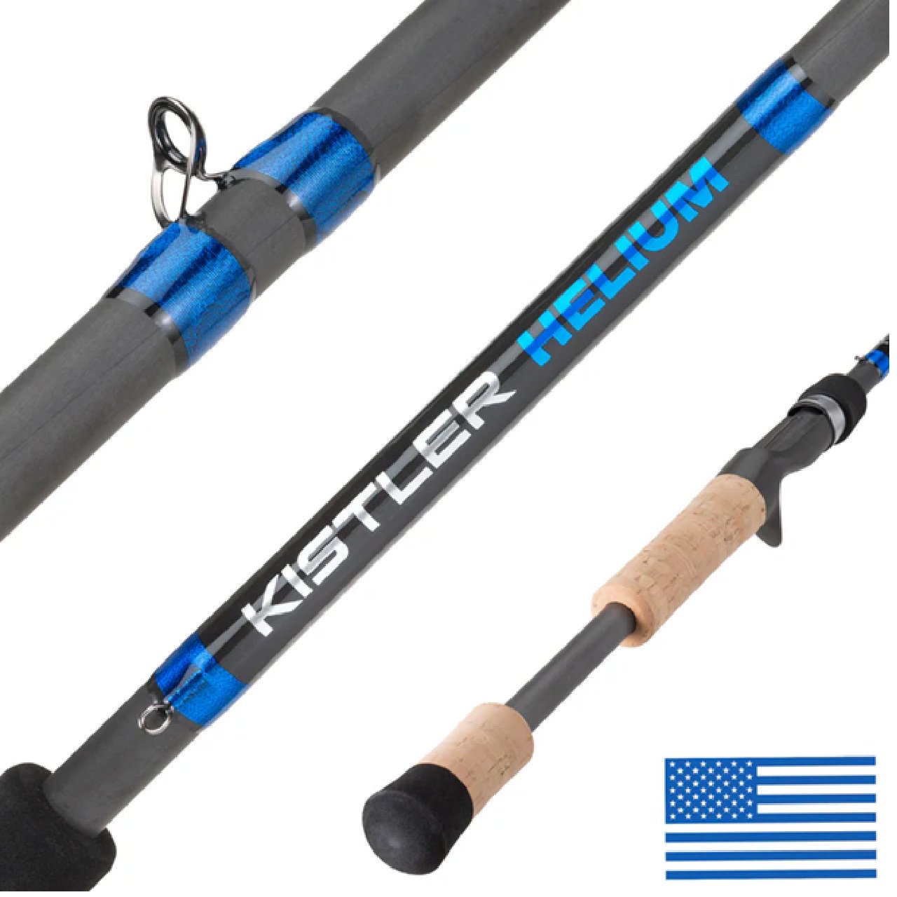 Kistler Helium 2026 Casting Fishing Rod 7' 3" Lite-Medium-Heavy