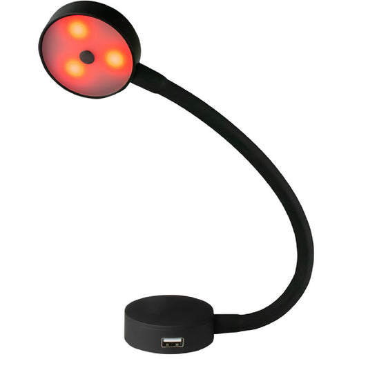 Sea-Dog LED Flex Neck Day/Night Boat Light w/USB Socket - Red & White Light