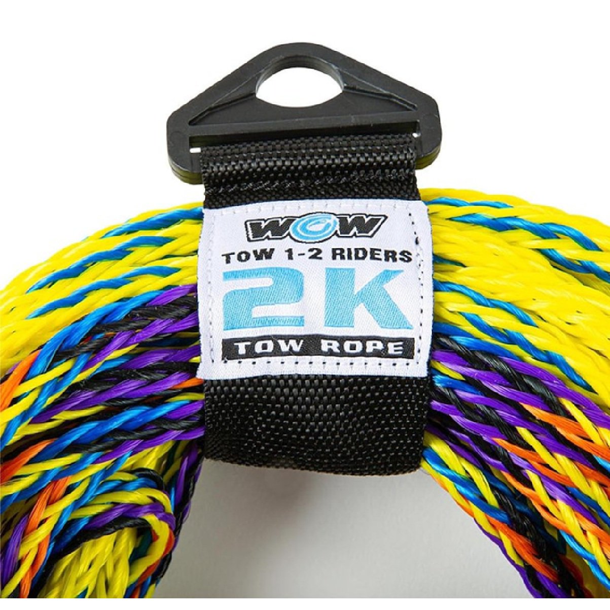 WOW Watersports 2K 60 Foot Towable Tow Rope with 2375 lb Tensile Strength