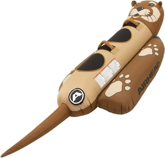 Towable Sea Otter AIRHEAD Towable Animal Tube | 1-3 Rider Towable Tube for...