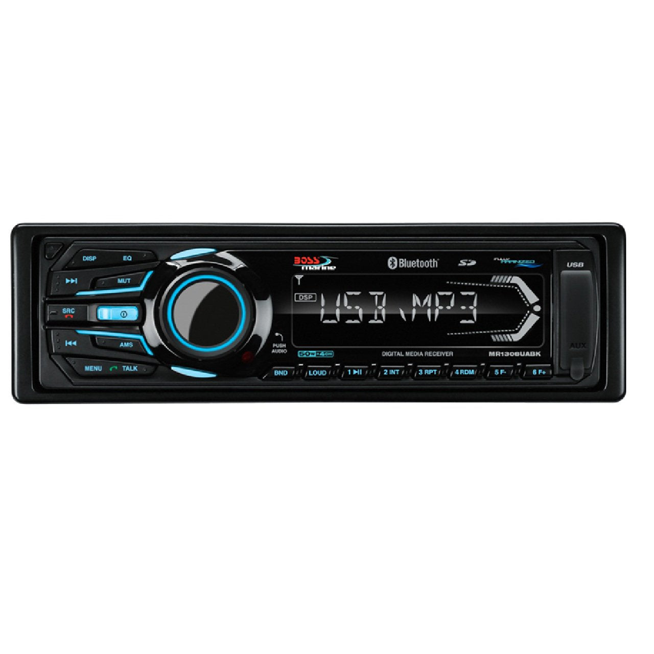 Boss Audio Boat Digital Media Receiver w/USB & SD Memory Card Ports