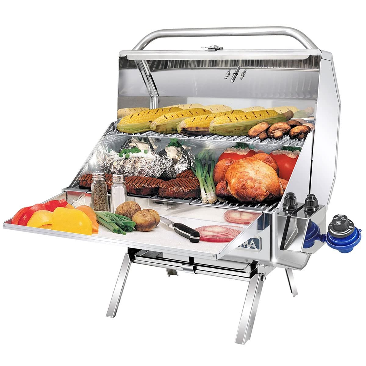 Magma Products, Catalina II Classic Gourmet Series Gas Grill, A10-1218-2, Multi, One Size