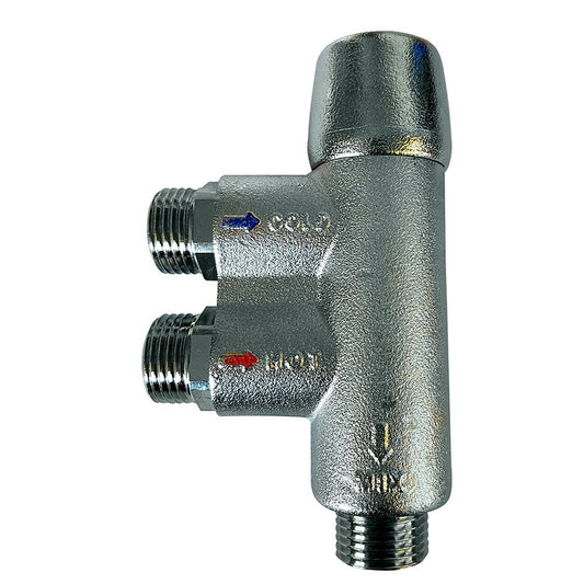 Whale Seaward Thermostatic Quick Connect Mixer Valve (WX1599B)