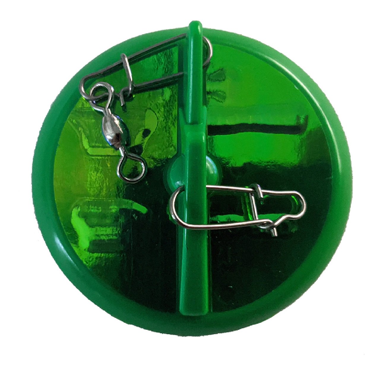 Luhr-Jensen 2-1/4" Dipsy Diver - Kelly Green/Silver Bottom Moon Jelly