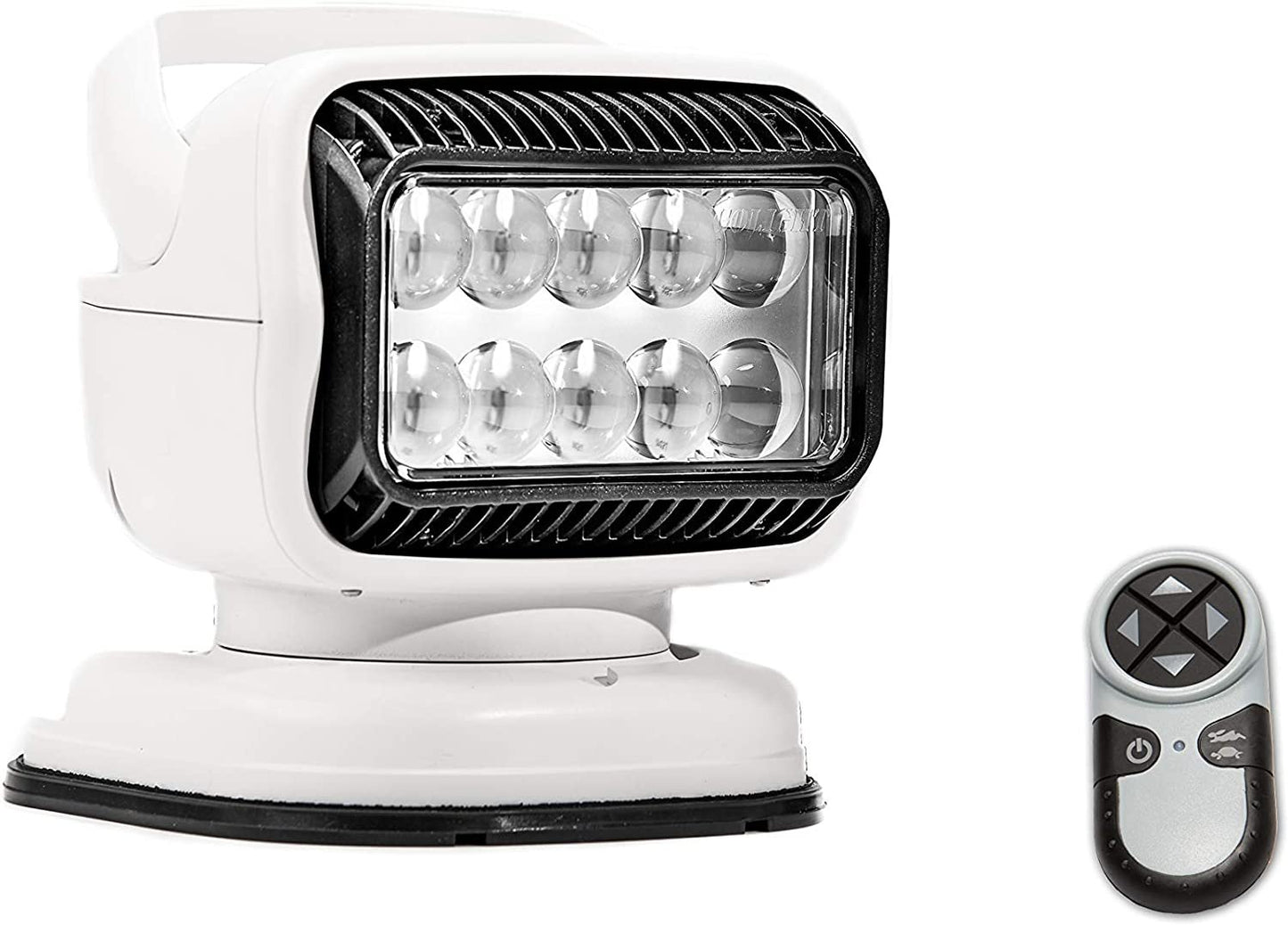 Golight 79014GT Radioray Led Wireless Handheld Remote Magnetic Mount Shoe-White