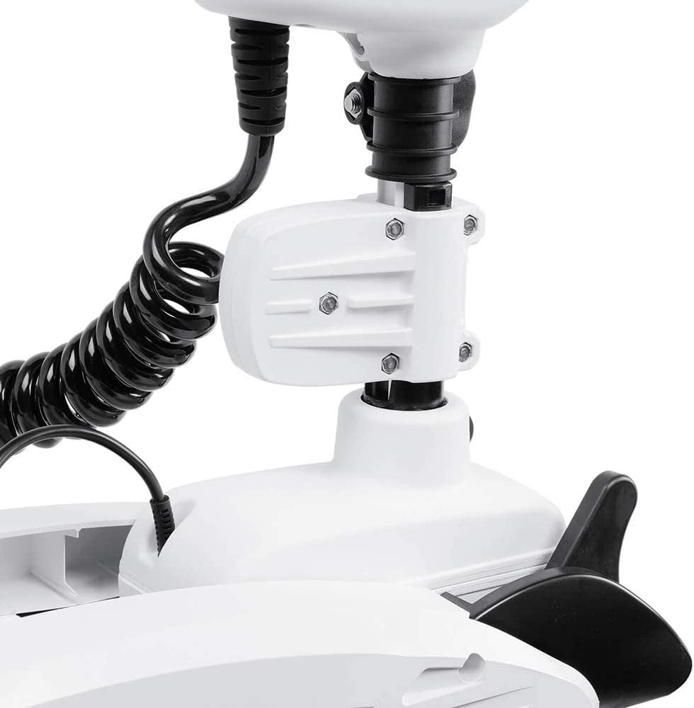 Minn Kota 1363741 Riptide Terrova Saltwater Electric-Steer Bow-Mount Trolling Motor with Digital Maximizer & i-Pilot GPS, 80 lbs Thrust, 60" Shaft