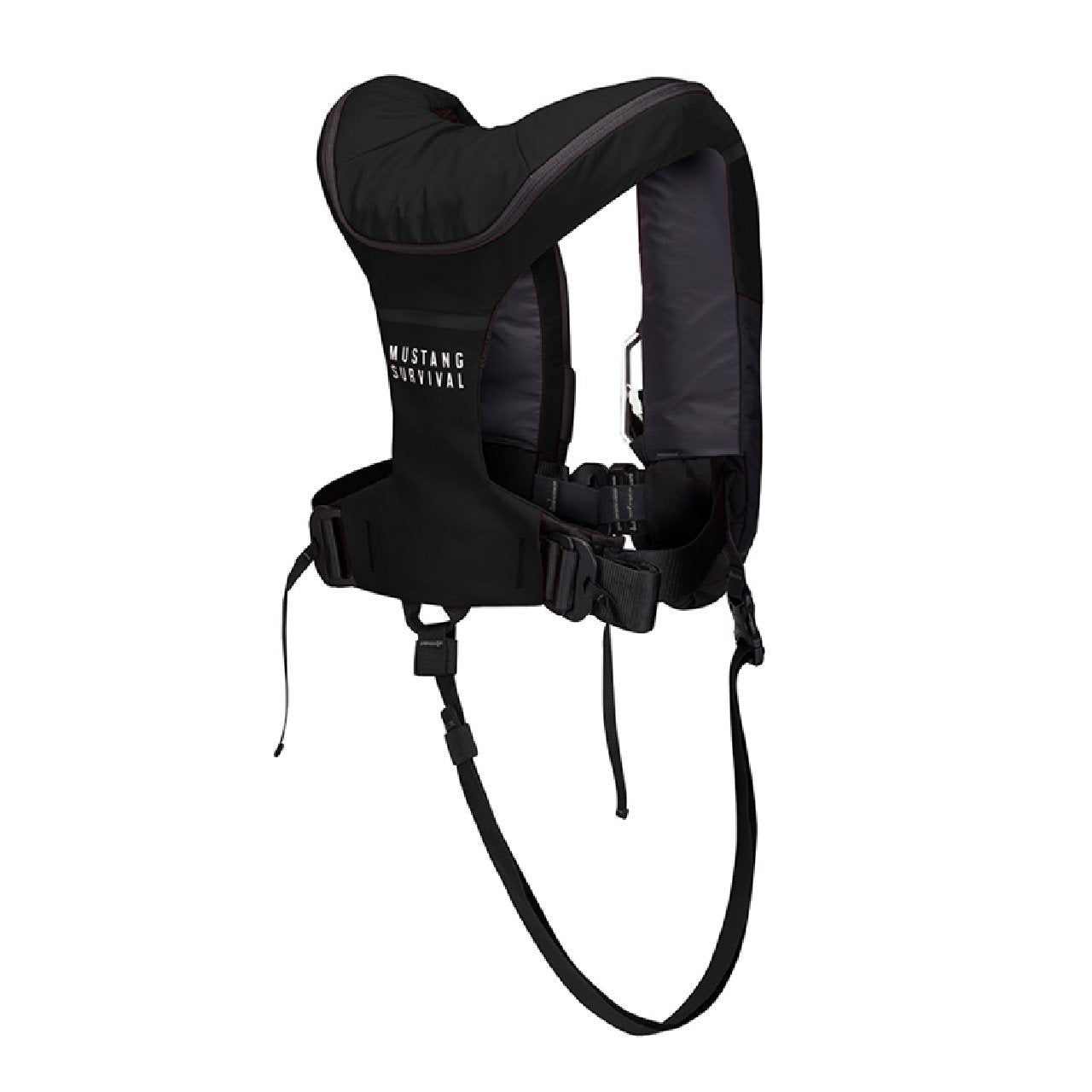 Mustang Atlas 190 DLX Open Ocean Inflatable PFD-Black