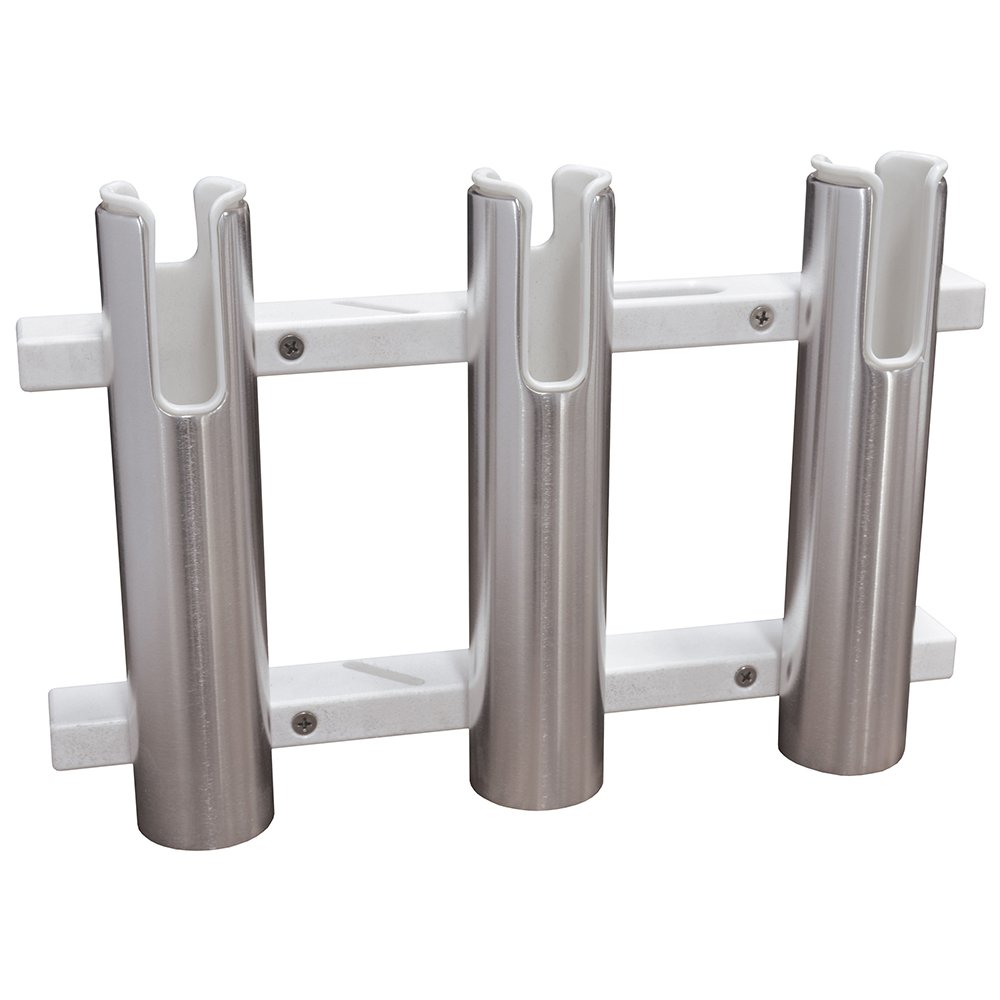 Taco Marine F31-3103BXZ-1 Taco Aluminum/poly 3-rod Rack Holder